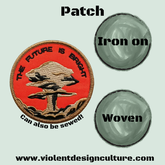 The Future Is Bright Nuke - Patch (Red)