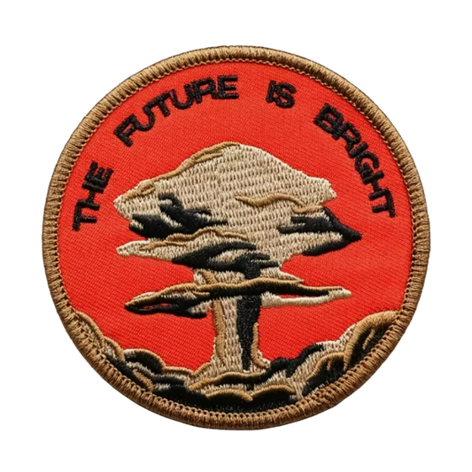 The Future Is Bright Nuke - Patch (Red)