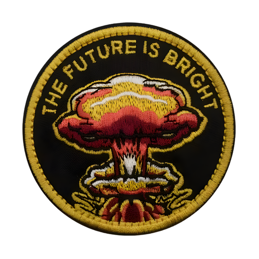 The Future Is Bright Nuke - Patch (Yellow)