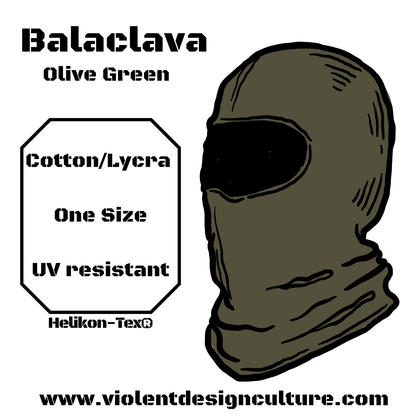 Balaclava Cotton Olive Green - Helikon-Tex®