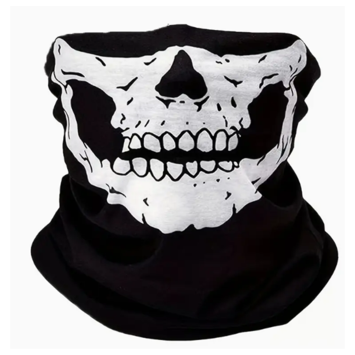 Balaclava Skull Print (Half Face)